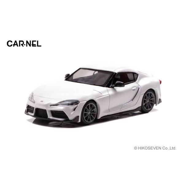 CARNEL 1/64 トヨタ GRスープラ RZ “Matte White Edition” 2022 マット