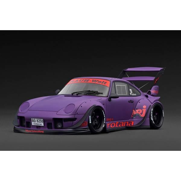 6月予約】イグニッションモデル 1/18 ポルシェ RWB 993 マットパープル