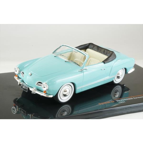 イクソ 1/43 フォルクスワーゲン カルマンギア カブリオレ 1957