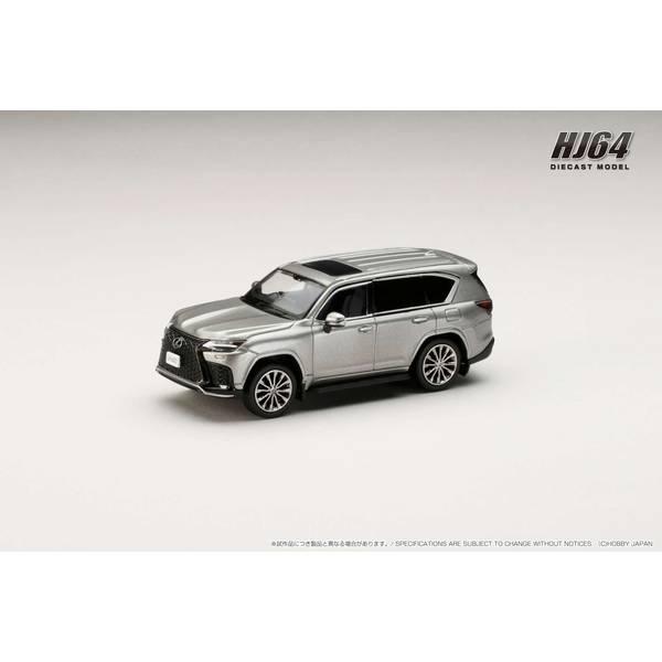 ホビージャパン 1/64 レクサス LX600 Fスポーツ ソニックチタニウム