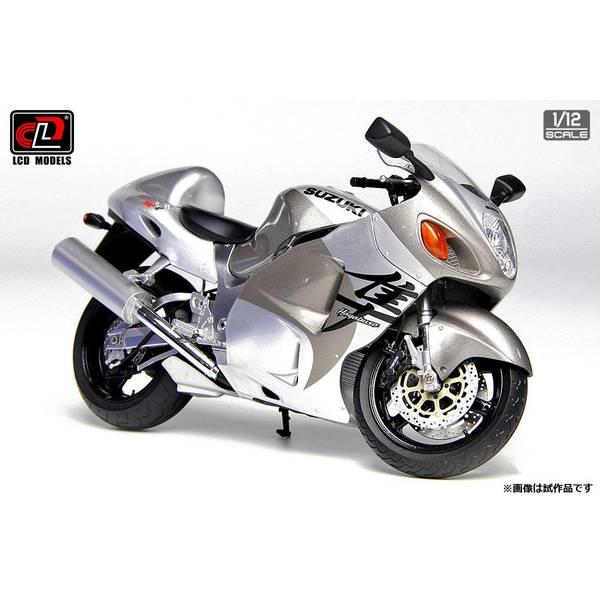 LCD MODELS 1/12 スズキ GSX1300R Hayabusa 2001 シルバー 完成品