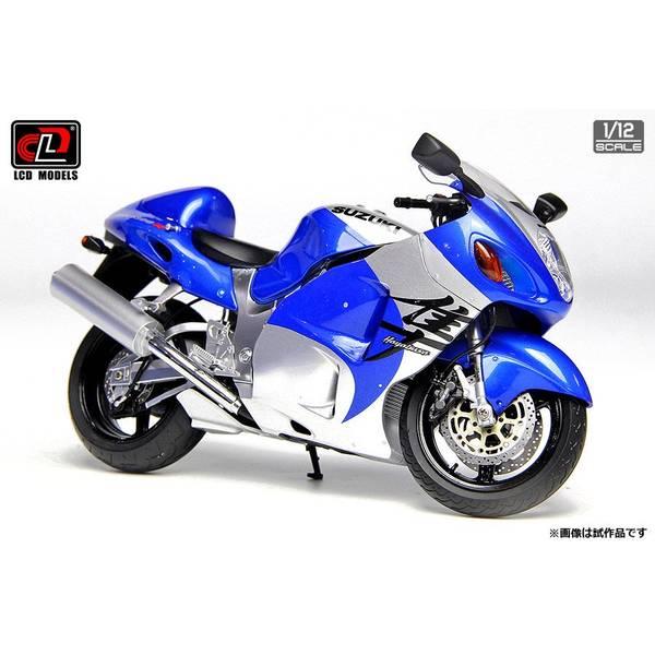 LCD MODELS 1/12 スズキ GSX1300R Hayabusa 2001 ブルー 完成品