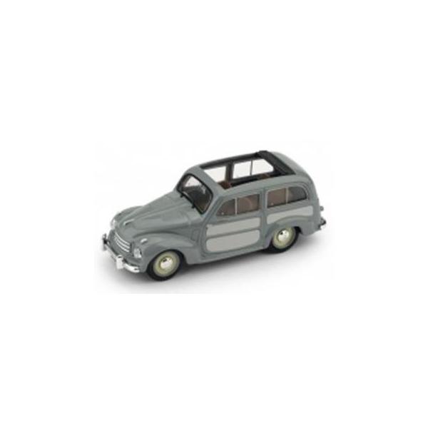 ブルム 1/43 フィアット 500C ベルヴェデーレ 1951 オープン グレー/ライトグレー 完...