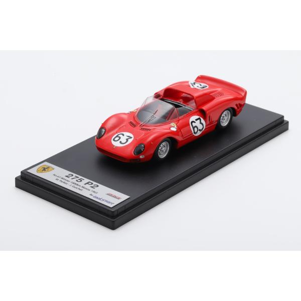 ルックスマート 1/43 フェラーリ 275 P2 No.63 1965 モンツァ1000km