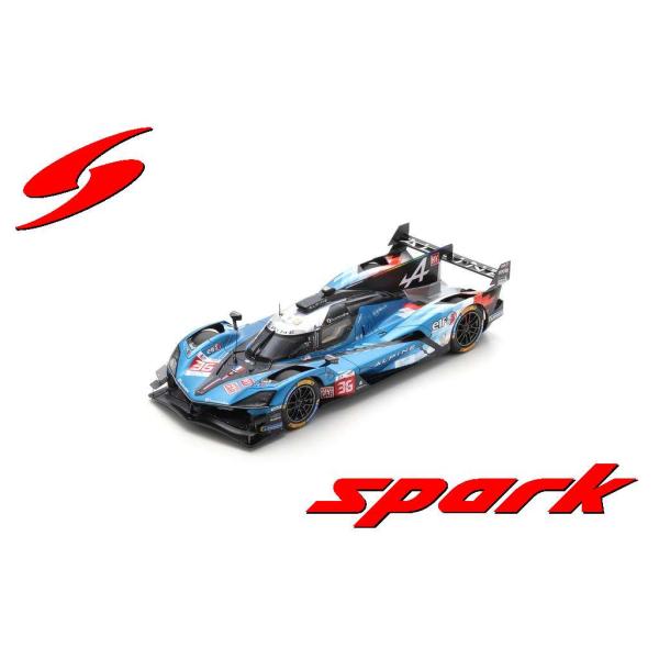 スパーク 1/18 アルピーヌ A424 No.36 2024 ル・マン24時間 N