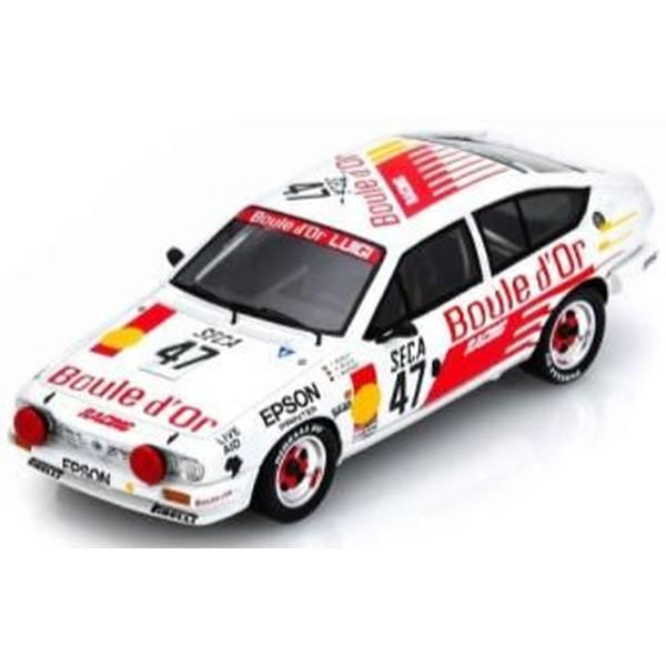 4月予約】スパーク 1/43 アルファロメオ GTV6 No.47 1985 スパ24時間 P