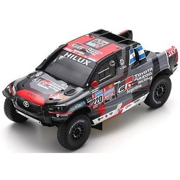 スパーク 1/43 トヨタ ハイラックス No.220 2023 ダカールラリー 7位 J