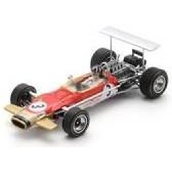 スパーク 1/43 ロータス 49B No.3 1968 F1 ドイツGP 2位 G.Hill 完成品