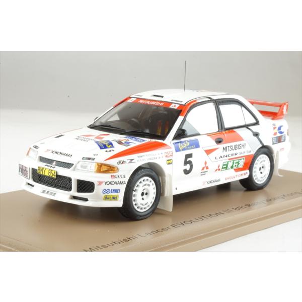 スパーク 1/43 ミツビシ ランサーエボリューション III No.5 1995 香港