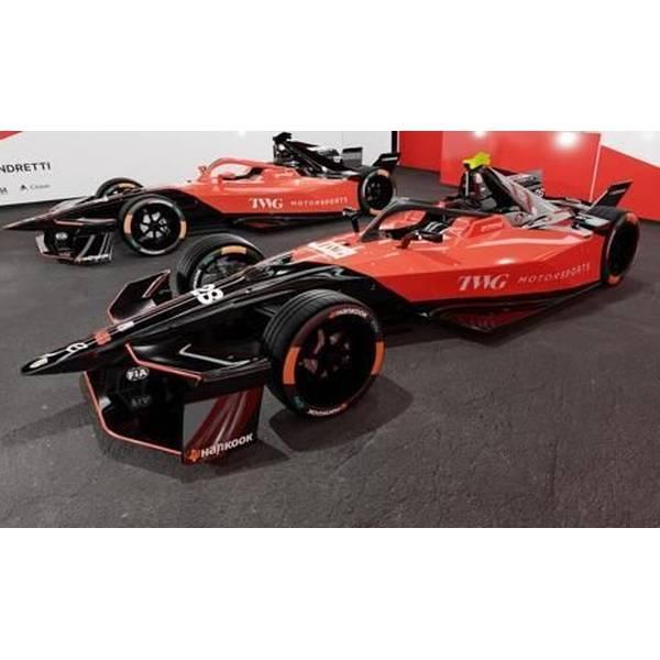 ボディ　フォーミュラE 5月予約】スパーク 1/43 Porsche 99X Electric No.28 アンドレッティ