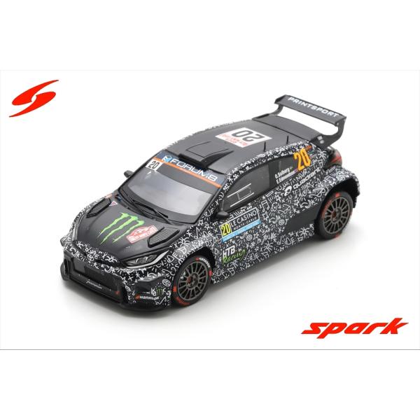 スパーク 1/43 トヨタ GRヤリス ラリー2 No.20 2025 WRC ラリー