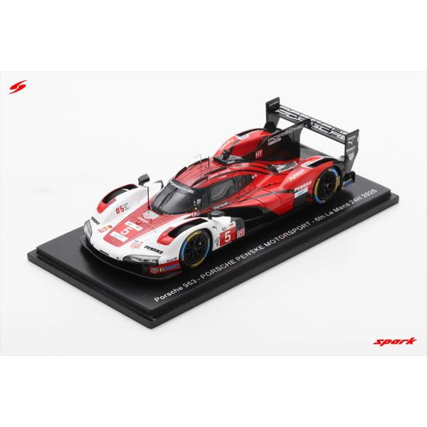スパーク 1/43 ポルシェ 963 No.5 2025 ル・マン24時間 6位 J.Andlaur