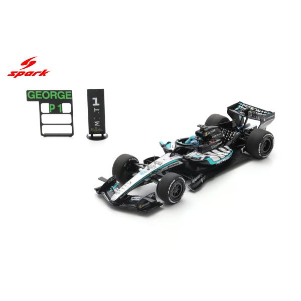 スパーク 1/43 Mercedes-AMG PETRONAS W17 F1 オーストラリアGP 2026 ウィナー No.63 George Russell 完成品ミニカー S9380