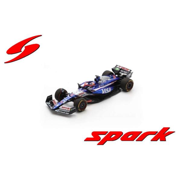 1/43 レーシングブルズ VCARB01 2024 アメリカGP L.ローソン スパークモデル スパーク 1/43 レーシング・ブルズ VCARB 01 No