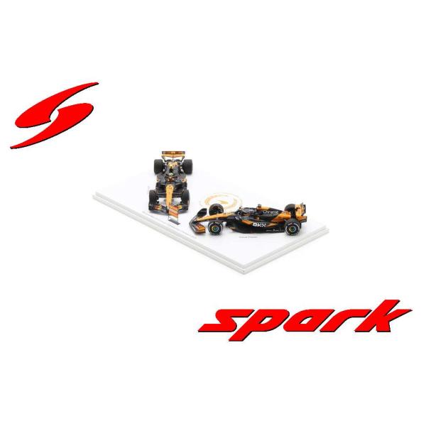 スパーク 1/43 マクラーレン MCL38 No.4&No.81 2024 F1 コンストラク