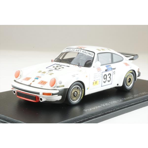 【新品同様】ミニカー ポルシェ 930ターボS 3.3 1989年式 1/43 スパークモデル スパーク 1/43 ポルシェ 930 No.93 1983 ル・マン24