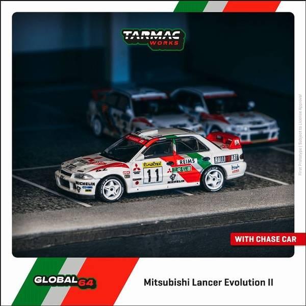 ターマックワークス 1/64 ミツビシ ランサーエボリューションII ターマックワークス 1/64 ミツビシ ランサーエボリューションII
