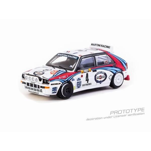ターマックワークス 1/64 ランチア デルタHFインテグラーレ No.4 1992