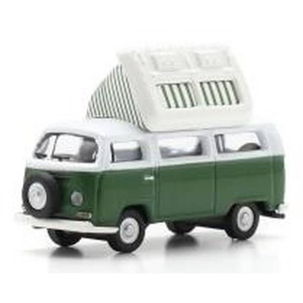 シュコー 1/87 フォルクスワーゲン T2 Campingbus 完成品ミニカー