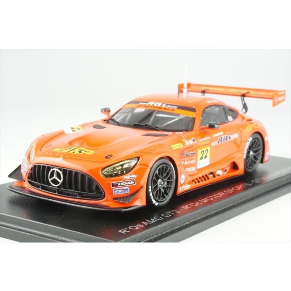 【未開封】R'q's AMG GT3 ミニカー Spark (スパーク) 1/43 (レジン製) R'Qs AMG GT3 No.22 R'Qs