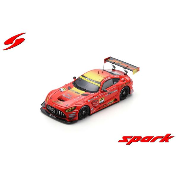 スパーク 1/43 アールキューズ AMG GT3 No.22 2024 GT300 スーパーGT 和田久/城内政樹/加納政樹/小山美姫 完成品ミニカー SGT171