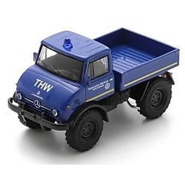 9月予約】シュコー 1/64 ウニモグ U406 THW 完成品ミニカー 64U00018