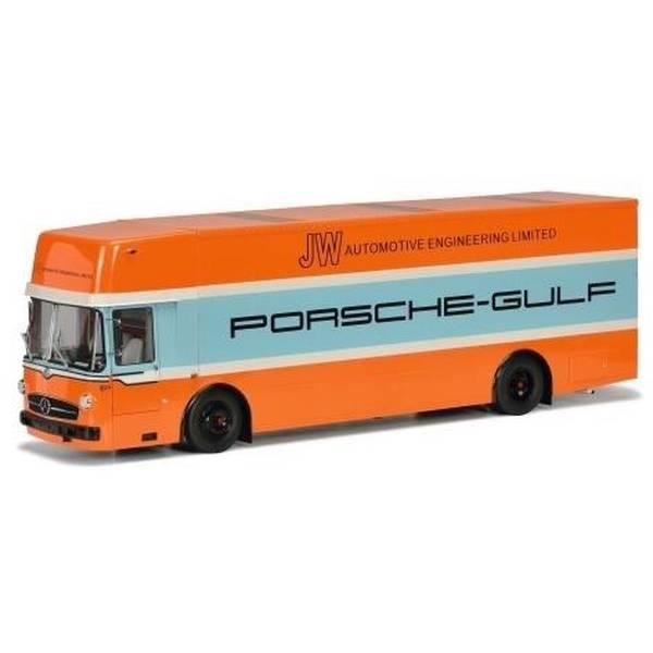 1月予約】1/18 メルセデス・ベンツ O317 ポルシェ ガルフ 完成品