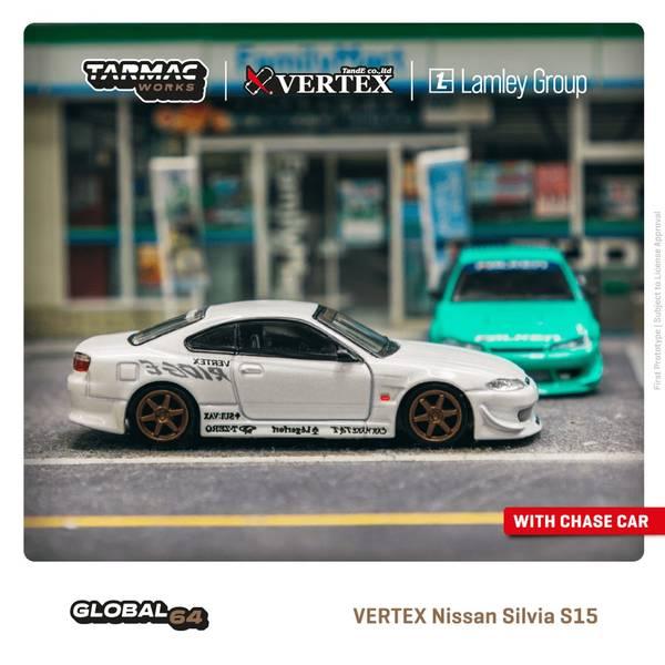 9月予約】ターマックワークス 1/64 VERTEX ニッサン シルビア S15 