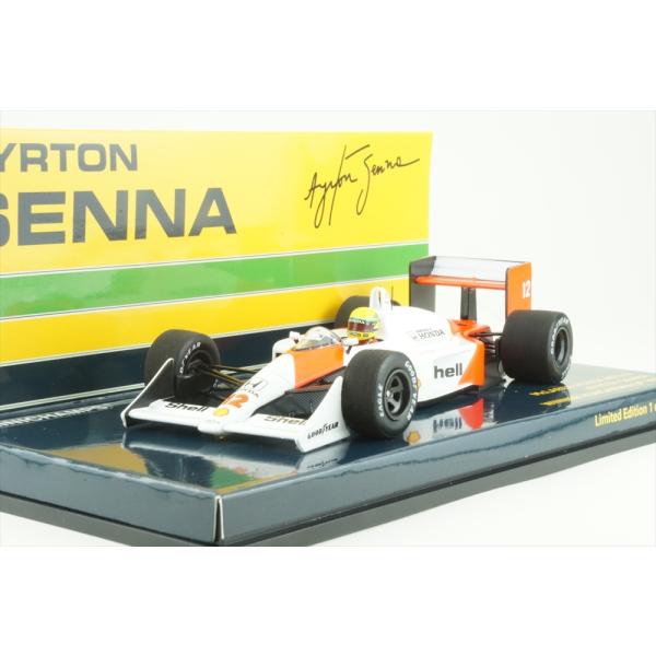 ミニチャンプス 1/43 マクラーレン ホンダ MP4/4 No.12 1988 F1 ハンガリーG...