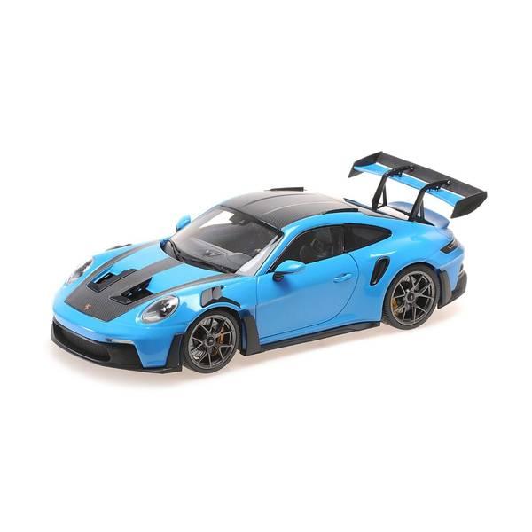 1/18 ポルシェ 911 (992) GT3 RS ヴァイザッハ 白/青 【公式通販】