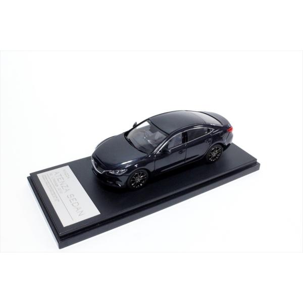 ハイストーリー 1/43 マツダ アテンザ セダン 2016 ブラック 完成品 