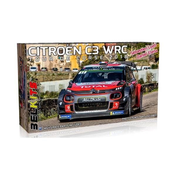 ベルキット 1/24 シトロエン C3 WRC 2018 ツール・ド・コルス 