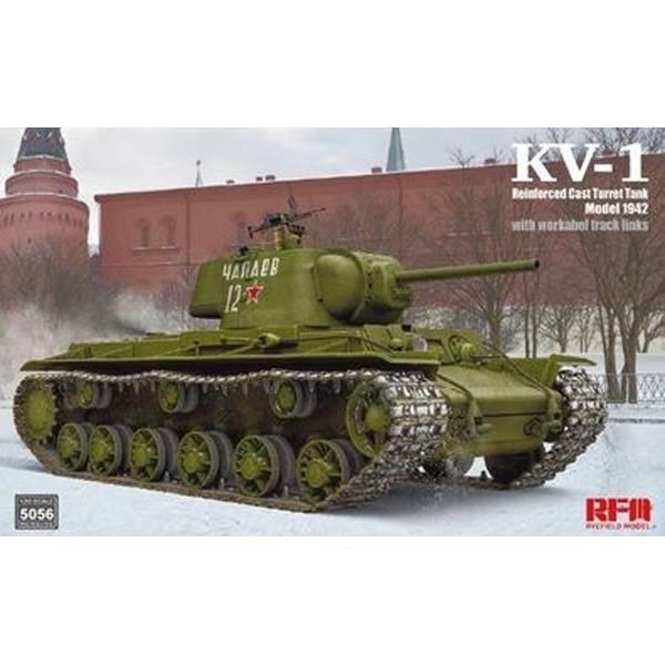ライフィールドモデル 1/35 KV-1 Mod.1942 装甲強化型鋳造砲塔搭載型 w  