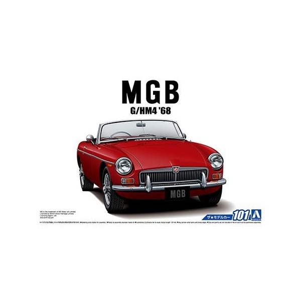 アオシマ 1/24 BLMC G/HM4 MG-B MK-2 '68 スケールプラモデル ザ