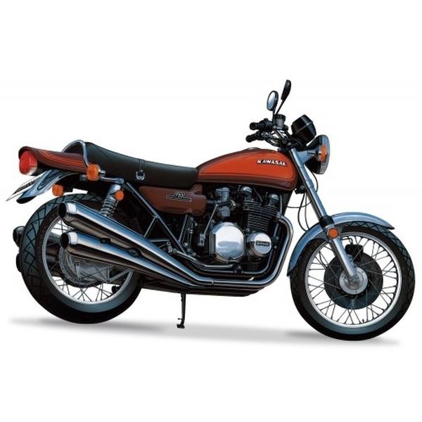 アオシマ 1/12 ザ☆バイク No.4 カワサキ Z2 750RS '73 スケールモデル