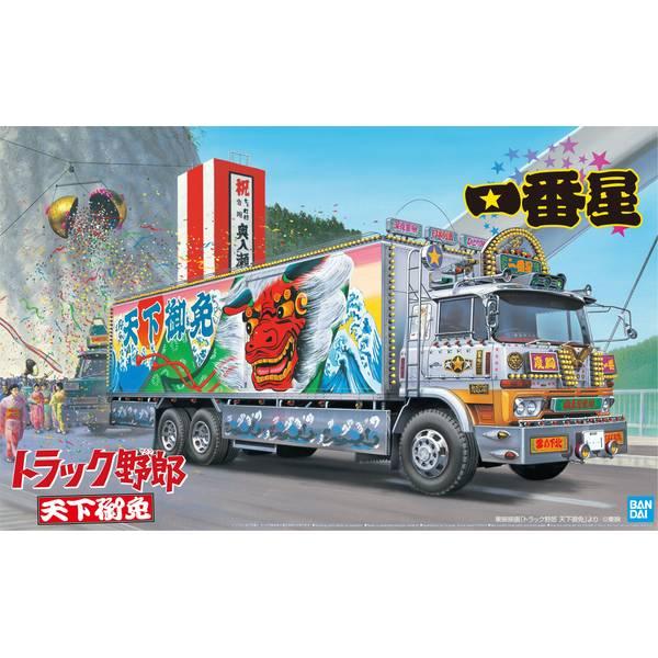 トラック野郎シリーズ No.5 一番星 天下御免 アオシマ 1/32 プラモデル アオシマ 1/32 トラック野郎 No.5 一番星 天下御免 スケールモデル