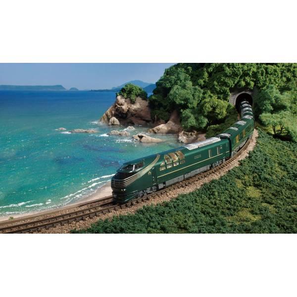 他サイト： KATO 87系「TWILIGHT EXPRESS 瑞風」 4両基本セット Nゲージ 鉄道模型 10-1965の商品画像