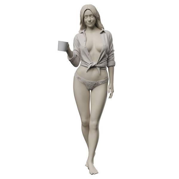 ハセガワ 1/12 12リアルフィギュア コレクションNo.43 “モーニング