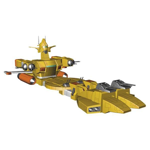 ハセガワ 1/500 グレタ・ガリー 「戦闘メカ ザブングル」より