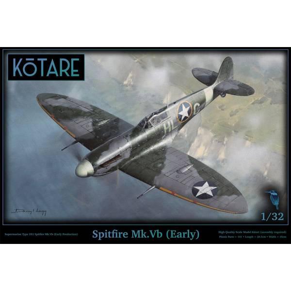 コータリモデルス 1/32 スピットファイア Mk.Vb 前期型 スケールモデル