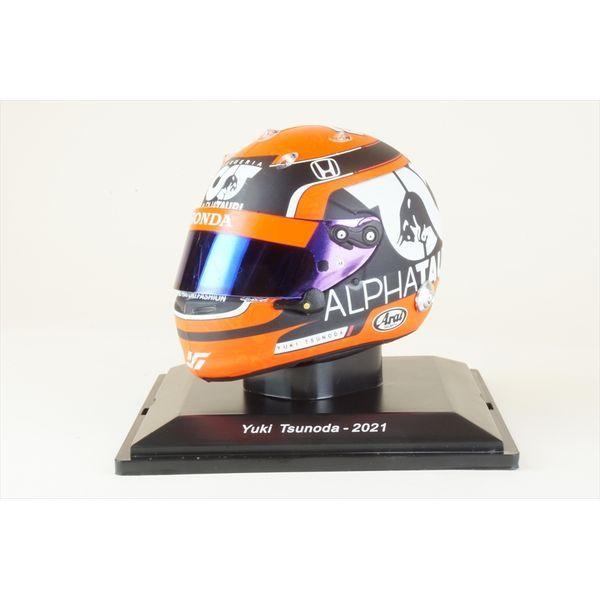 スパーク 1/5 ヘルメット 角田裕毅/AlphaTauri/2021 F1 完成品ミニカー