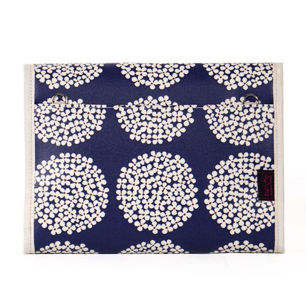 母子手帳ケース ジャバラ 北欧モダン 撥水生地 2人分 おしゃれ 二人用