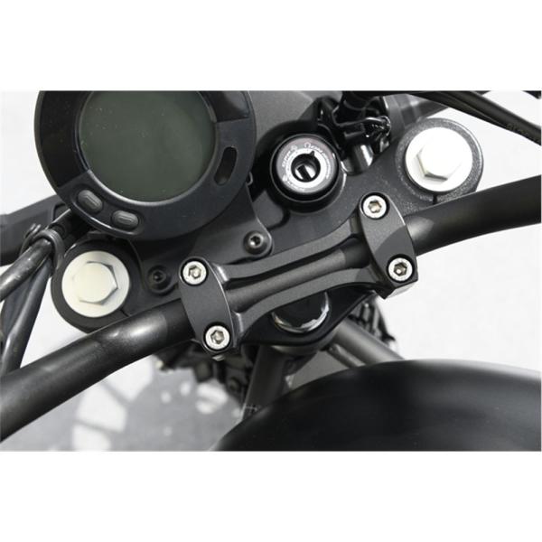 YAMAMOTO RACING（ヤマモトレーシング） ハンドルクランプ ブラック