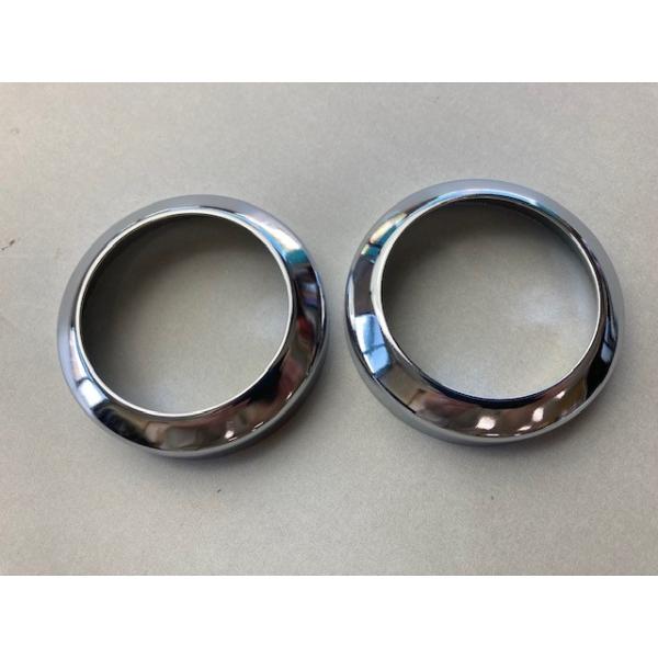 ハーレー純正ツーリングモデル用フロントフォークカバー フレイム炎柄 クローム ハーレー純正ツーリングモデル用フロントフォークカバー フレイム炎柄