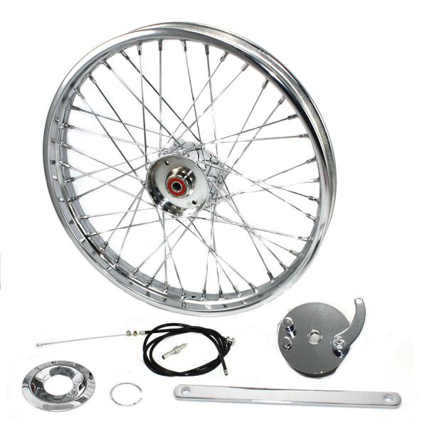 ☆お取り寄せ ハーレー カスタム コンプリートホイール フロント用