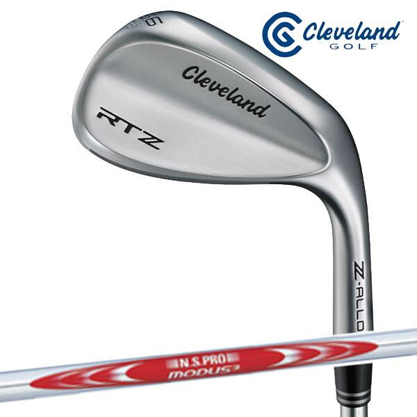 【メーカーカスタム】ダンロップ メンズ クリーブランド RTZ ツアーサテン ウェッジ NS PRO MODUS 3 SYSTEM 3 TOUR 125 スチールシャフト【25】