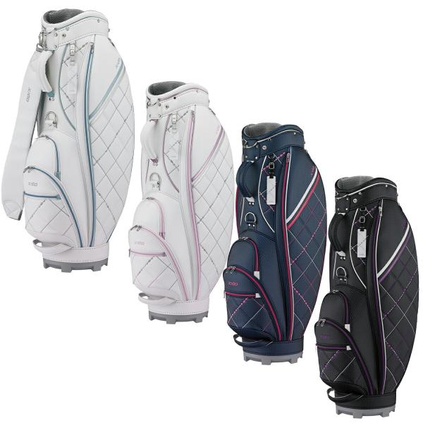 【レディース】ダンロップ ゴルフ 8.5型 ゼクシオ 超軽量モデル キャディバッグ GGC-X165W ゴルフバッグ カートタイプ ネームプレート刻印無料！ 2025年秋冬モデル DUNLOP GOLF ダンロップ レディース ゼクシオ 超軽量 キャディバッグ 2.4kg 8.5型 4