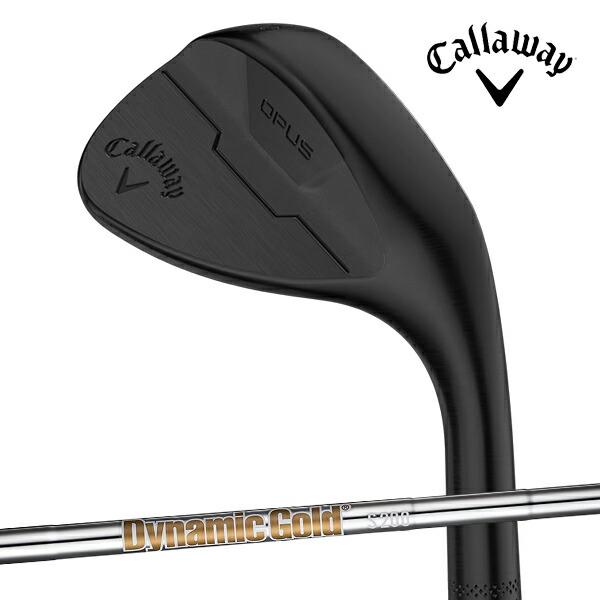 キャロウェイ OPUS ブラック ウェッジ Dynamic Gold スチールシャフト【即納】 キャロウェイ メンズ OPUS オーパス ブラック ウェッジ ダイナミック
