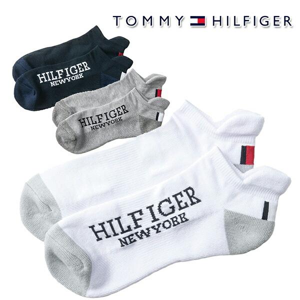 トミーヒルフィガー 春夏モデル メンズ ショートソックス THMB4SAM TOMMY HILFIGER【24】
