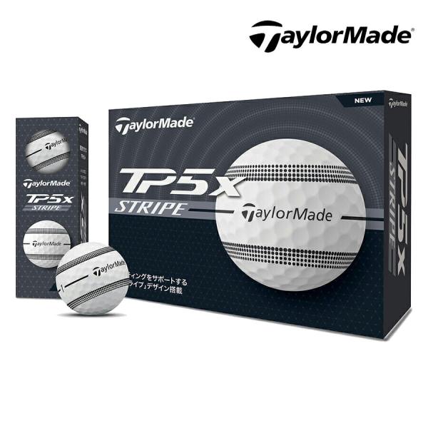他サイト： テーラーメイド TP5 X ストライプ ゴルフボール 1ダース【24】の商品画像